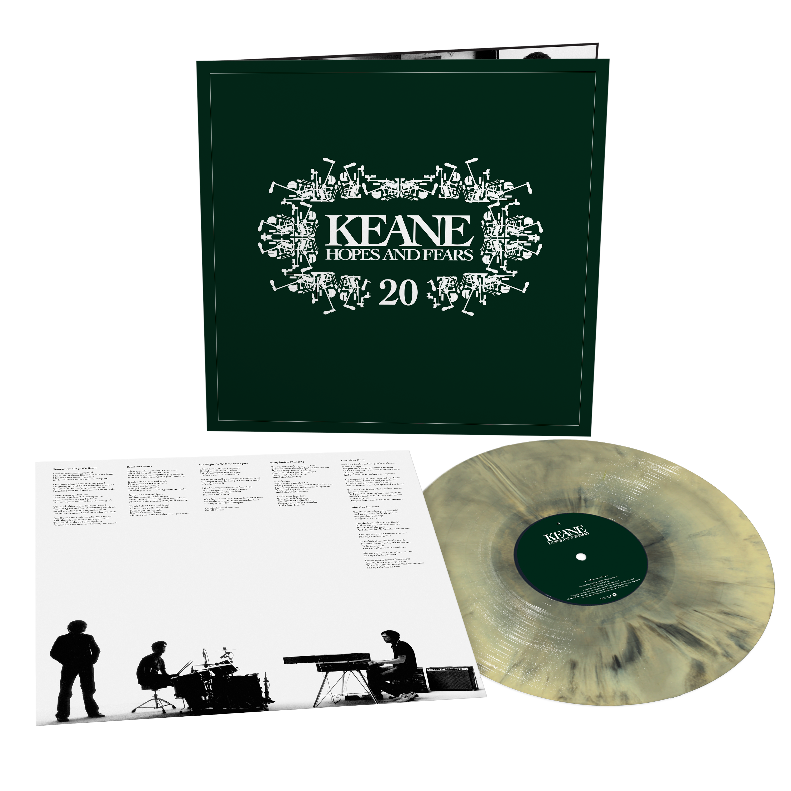 20th Anniversary Hopes and Fears Limited Galaxy Vinyl LP