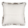 Rabbit Fur Pillow 60cm - White Grey